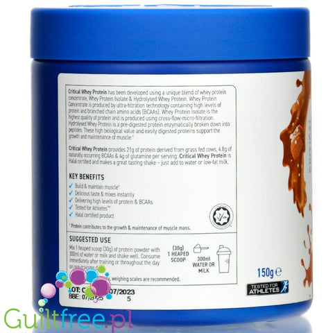 Applied Critical Whey Advanced Protein Salted Caramel