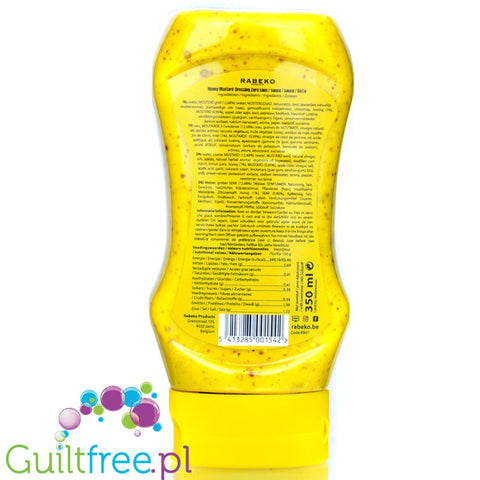 Rabeko Honey Mustard Zero  350ml