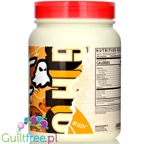 Ghost 100% Whey Apple Cinder Doughnut - odżywka białkowa z WPI, WPH i kompleksem enzymów, edycja limitowana
