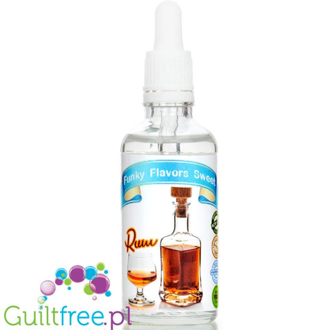 Funky Flavors Sweet Rum - słodzony skoncentrowany aromat rumowy bez cukru i kalorii