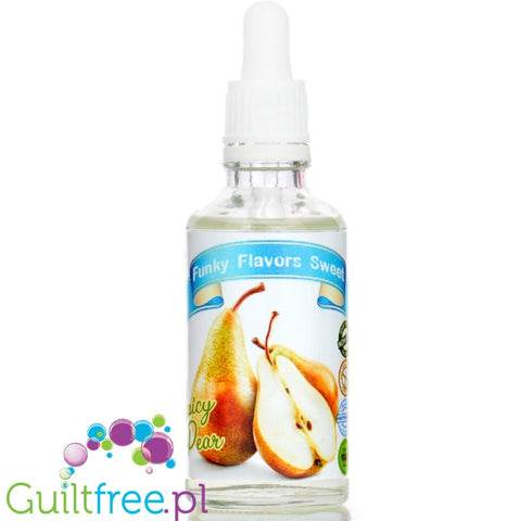 Funky Flavors Sweet Juicy Pear - słodzony aromat spożywczy gruszkowy, bez cukru, tłuszczu i kalorii