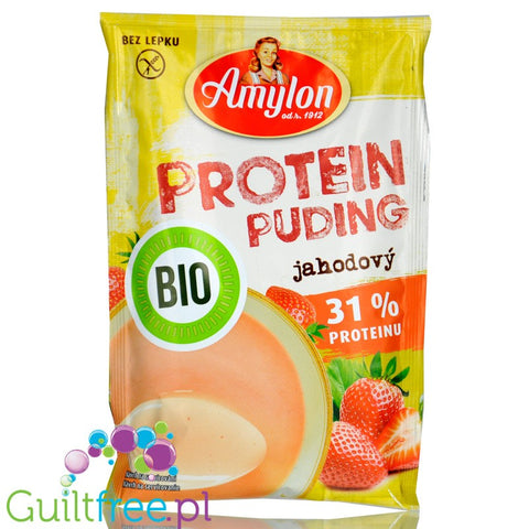 Amylon Organic Strawberry Protein Pudding 45g