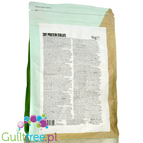 MyProtein Vegan Soy Protein Isolate Coconut 1kg - wegańska odżywka białkowa, izolat białka sojowego
