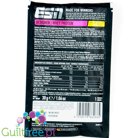 ESN Designer Whey Honey Cereal, sachet 30g