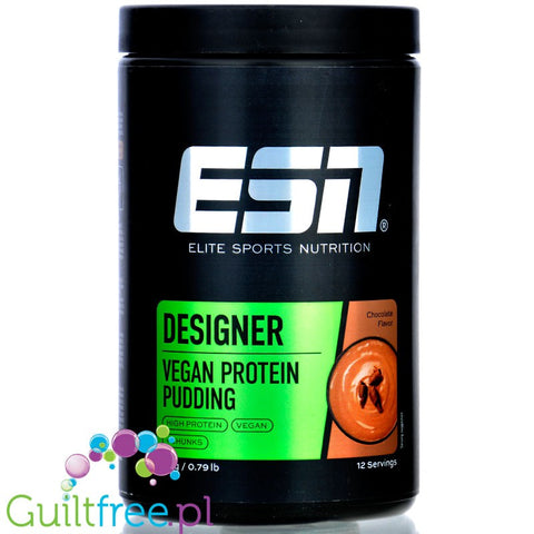 ESN Designer Vegan Protein Pudding Chocolate 360g