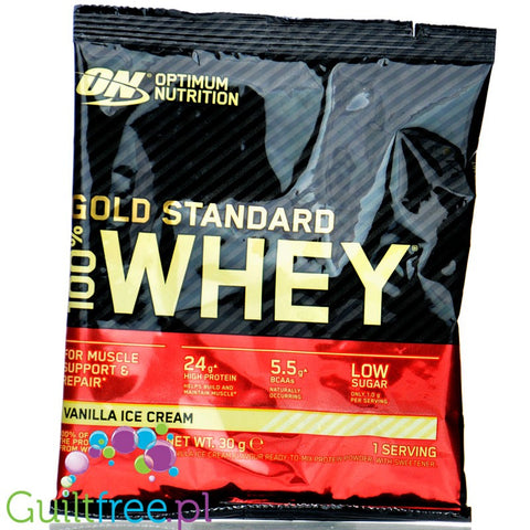 Optimum Nutrition, Whey Gold Standard 100%, Vanilla Ice Cream