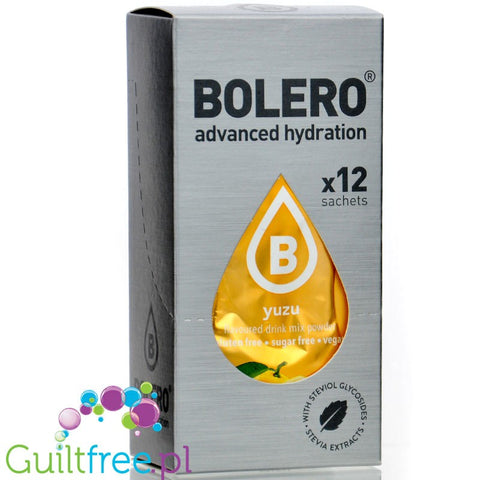Bolero Drink Sticks Stevia Yuzu
