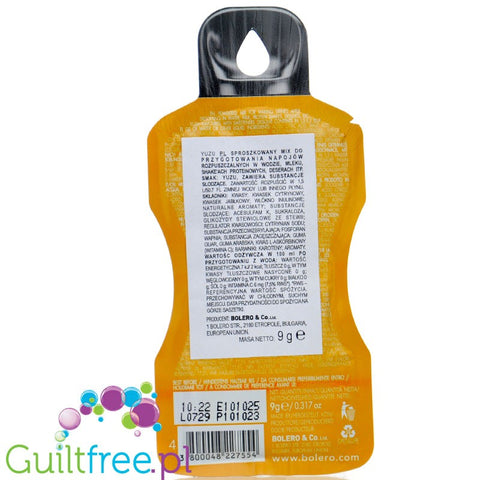 Bolero Drink Stevia Yuzu, instant, sachet 9g