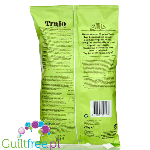 Trafo Pea Flips - solone chrupki z zielonego groszku, źródło błonnika i węglowodanów