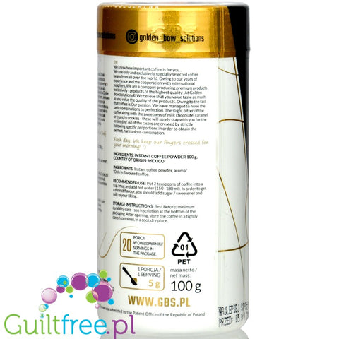 GBS Angelo Gingerbread - instant coffee with increased caffeine content