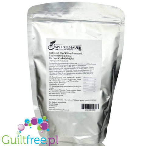 Spiegelhauer partially defatted lupine flour BIO certified organic 0,5KG