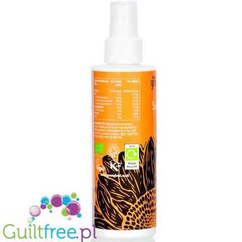 Groovy Food Sunflower Oil - organic spray with extra virgin sunflower oil