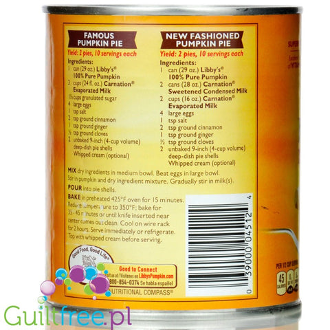 Libby's Pumpkin Puree 822g - 100% puree z dyni 41kcal