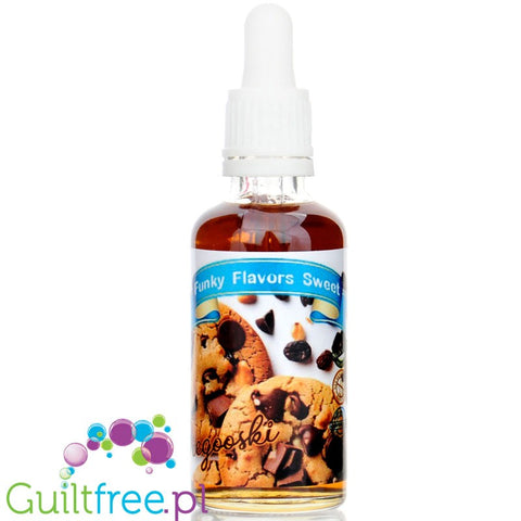 Funky Flavors Sweet Piegooski - sweetened food flavor of choc chip & nuts cookies