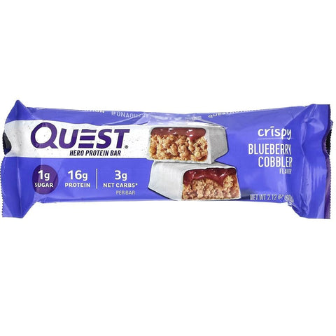 Quest Hero Blueberry Cobbler 52g by Quest Nutrition (quest-hero-blueberry-cobbler)