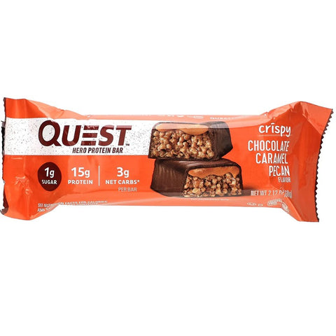 Quest Hero Chocolate Pecan Caramel 52g by Quest Nutrition (quest-hero-chocolate-pecan-caramel-52g)