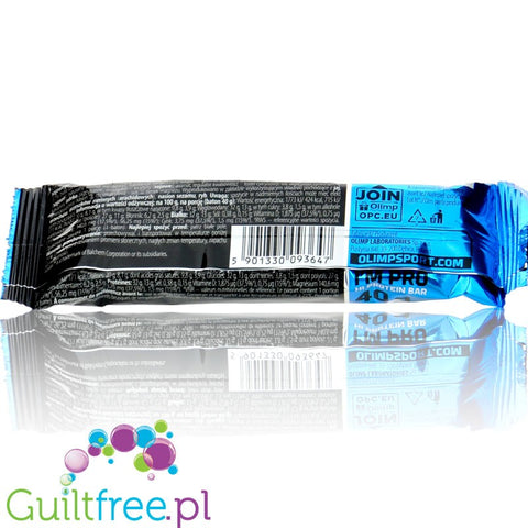 Olimp I'm Pro Protein Bar Yummy Cookie - baton proteinowy 32% białka, z kremem ciasteczkowym w białej czekoladzie