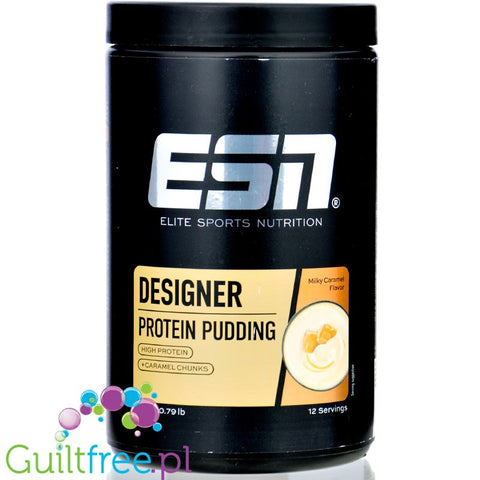 ESN Designer Protein Pudding Milky Caramel 360g - protein pudding with milky caramel flavor 12 portions