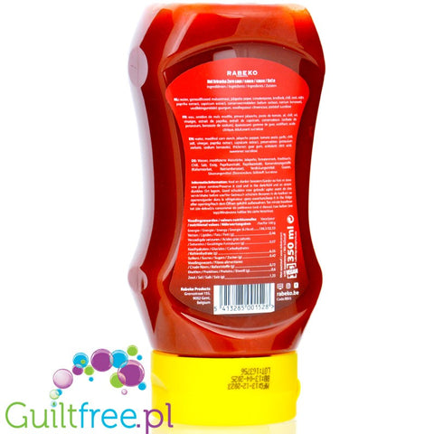 Rabeko Hot Sriracha Zero 0% fat 350g