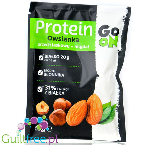 Sante Go On Protein Owsianka Orzech Laskowy & Migdał - jednoporcjowa owsianka proteinowa, 20g białka