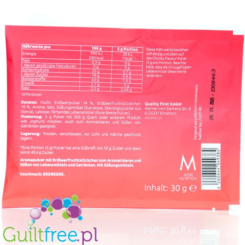 More Nutrition Chunky Flavor 30g sachet