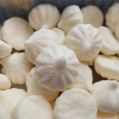 Locco Meringue Natural Creamy 1kcal - sugar-free meringue with erythritol and stevia, 1kcal per piece, creamy cream flavor