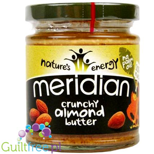 Meridian crunchy almond butter 100% nuts 