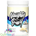 Naughty Boy Whey Protein White Chocolate Cookies & Cream 900g - gęsta odżywka białkowa, Ciastka z Kremem