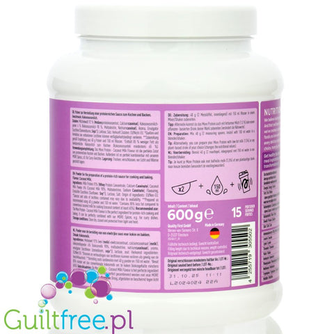 More Nutrition Total Protein Coconut Milk 0.6kg - instant protein coconut milk mix