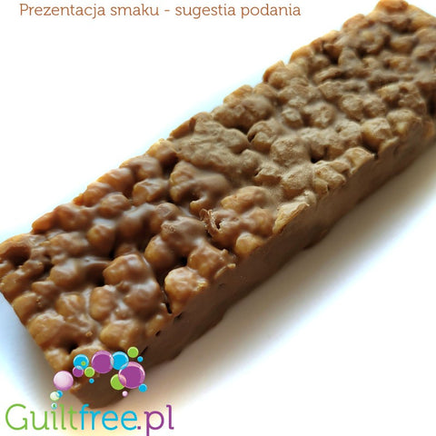 Dieti Snack Crispy Coconut Bar - 138kcal & 12g protein - crispy topped coconut bar.