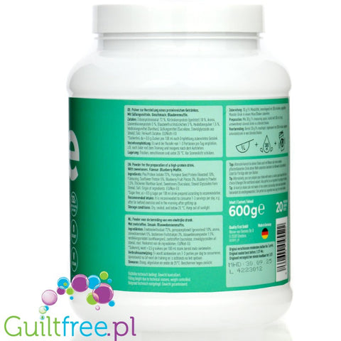 More Nutrition Total Vegan Protein Blueberry Muffin 600g
