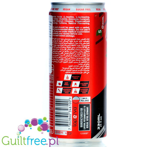 Keto BCAA Cola - vegan 0kcal cola without sugar and aspartame with BCAA amino acids