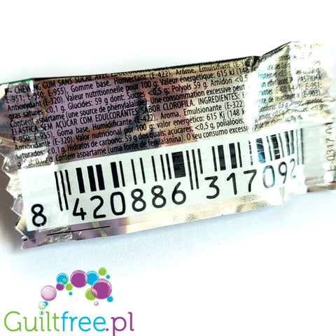 Clix One Clorophyll - sugar-free chewing gum with mint and herb flavor