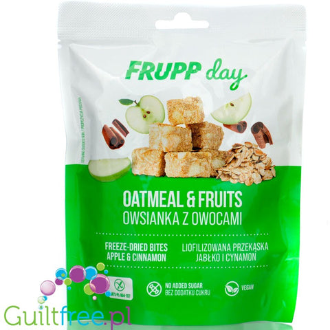 Celiko Frupp Day Apple & Cinnamon - freeze-dried oat cubes with apple and cinnamon with no added sugar