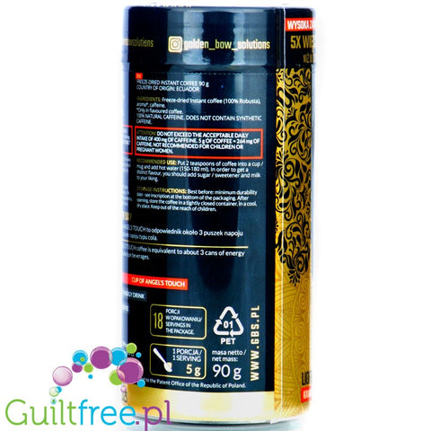 GBS Angel's Touch Krówka - freeze-dried coffee with increased caffeine content, Creamy Fudge