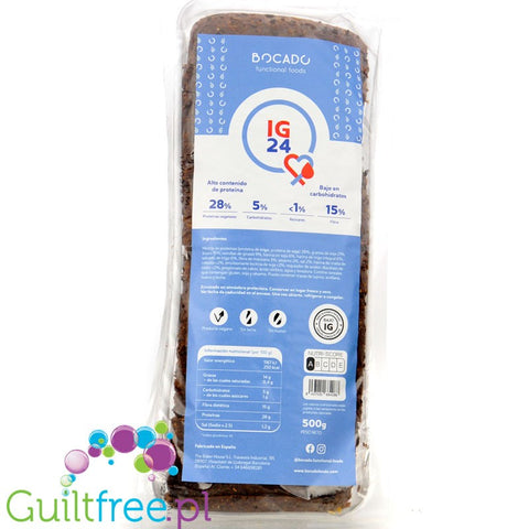 Bocado Functional Foods IG24 Bread - low glycemic index protein bread with only 5% carbohydrates