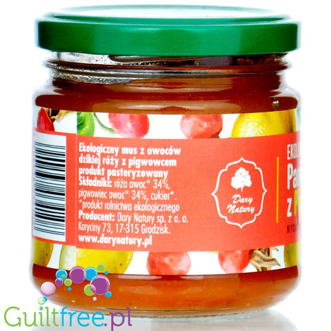 Gifts of Nature Ms. Rose with Quince - organic fruit mousse with rose and quince