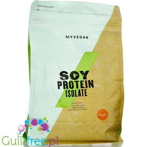 MyProtein Vegan Soy Protein Isolate Speculoos 1kg - vegan protein supplement