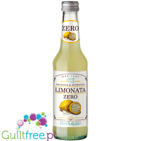 Tomarchio Limonata Zero Zuccheri - włoska lemoniada bez dodatku cukru z sokiem z limonki Femminello