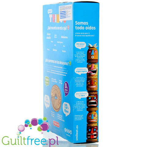 Triboo Smileat Bio - sugar-free multigrain wheels 13% protein & 12% fiber