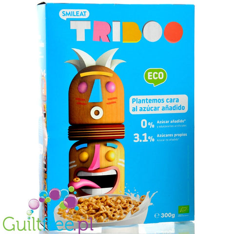 Triboo Smileat Bio - sugar-free multigrain wheels 13% protein & 12% fiber