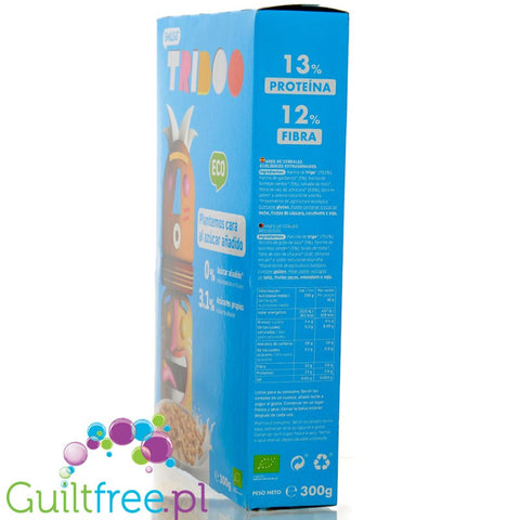 Triboo Smileat Bio - sugar-free multigrain wheels 13% protein & 12% fiber