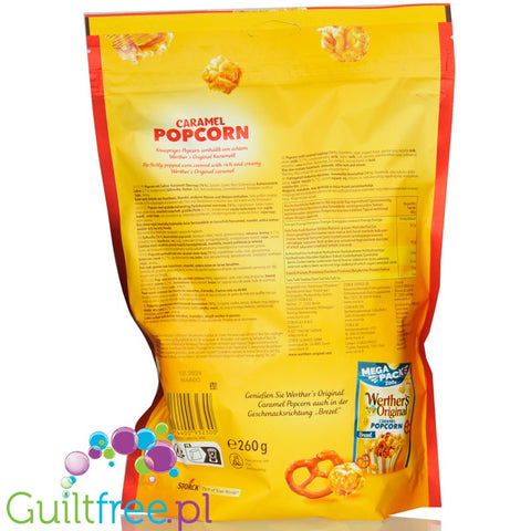 Werther's Original Caramel Popcorn Classic MEGA PACK (CHEAT MEAL) - karmelizowany popcorn