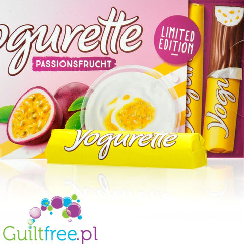 Yogurette Passionsfrucht (CHEAT MEAL) - batoniki czekoladowe z masą o smaku marakuji