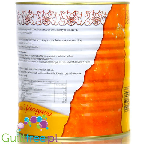 Prospona Pasteurized pumpkin puree 3kg, 63kcal per 100g, 200% pumpkin