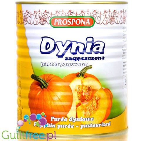 Prospona Pasteurized pumpkin puree 3kg, 63kcal per 100g, 200% pumpkin