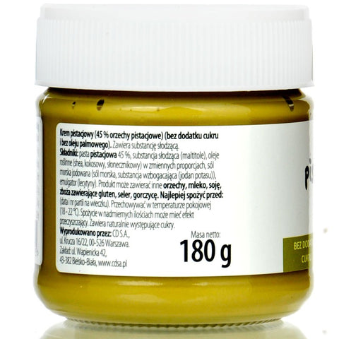 CD PistacjoweLove 45% pistacji - krem pistacjowy bez cukru i bez oleju palmowego