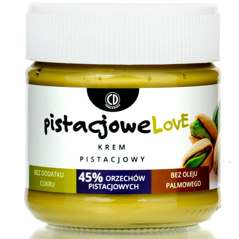 CD PistacjoweLove 45% pistacji - krem pistacjowy bez cukru i bez oleju palmowego
