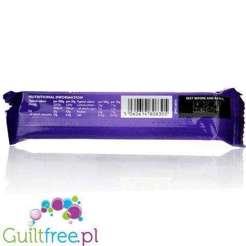 Skinny Food Milk Chocaholic Smooth Bar - batonik z mlecznej czekolady proteinowej bez dodatku cukru