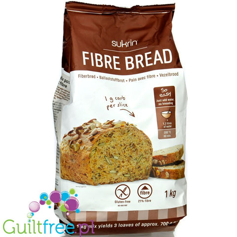 Sukrin Fibre Bread 1kg - gluten-free low-carb
